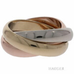 Cartier Trinity Ring Gr.46 Mehrfarbiges Gold 750 / 18K Vorschau