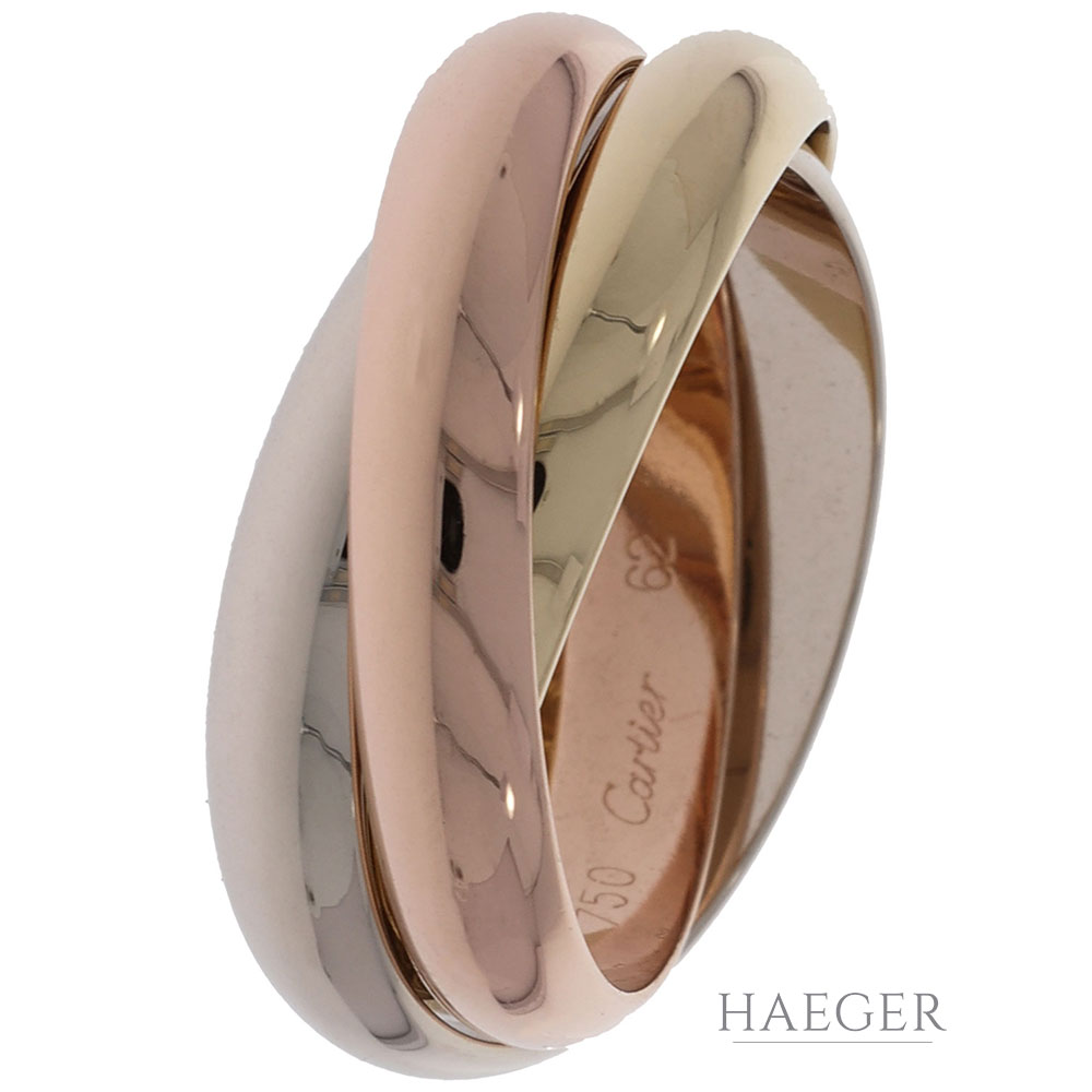 Cartier Trinity Ring Gr.62 Mehrfarbiges Gold 750 / 18K