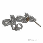 Diamant Schmuck Set / Collier + Ohrhänger / Weißgold 750, 18K mit Diamanten und Zertifikaten Vorschau