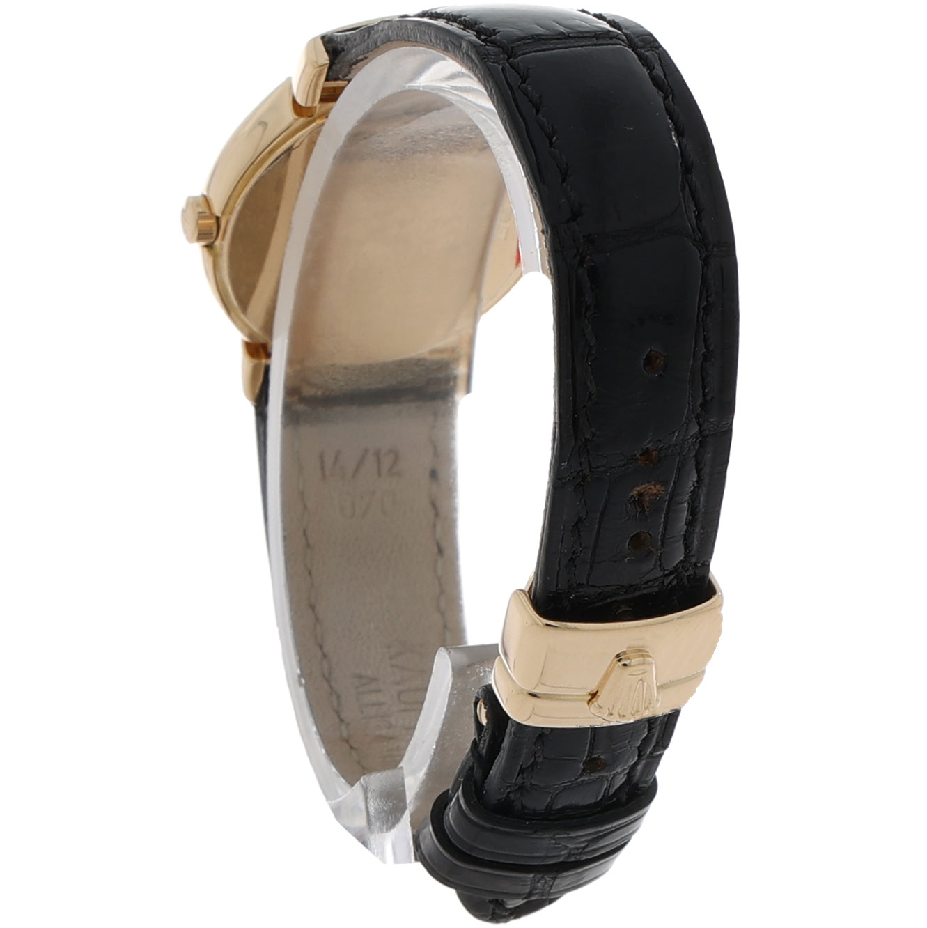 Rolex Cellini Ref. 6621 Gold 18K Quarz champagne roman dial Folding Clasp 18K Papers 1992