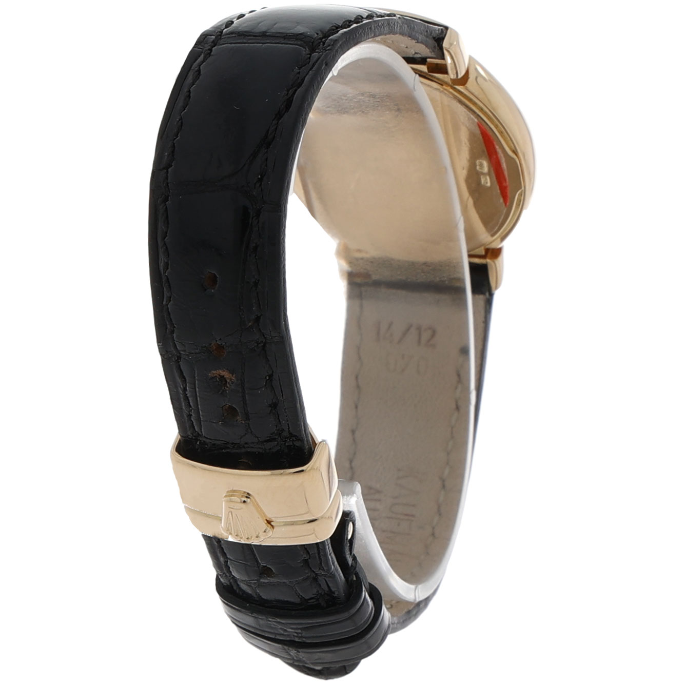 Rolex Cellini Ref. 6621 Gold 18K Quarz champagne roman dial Folding Clasp 18K Papers 1992