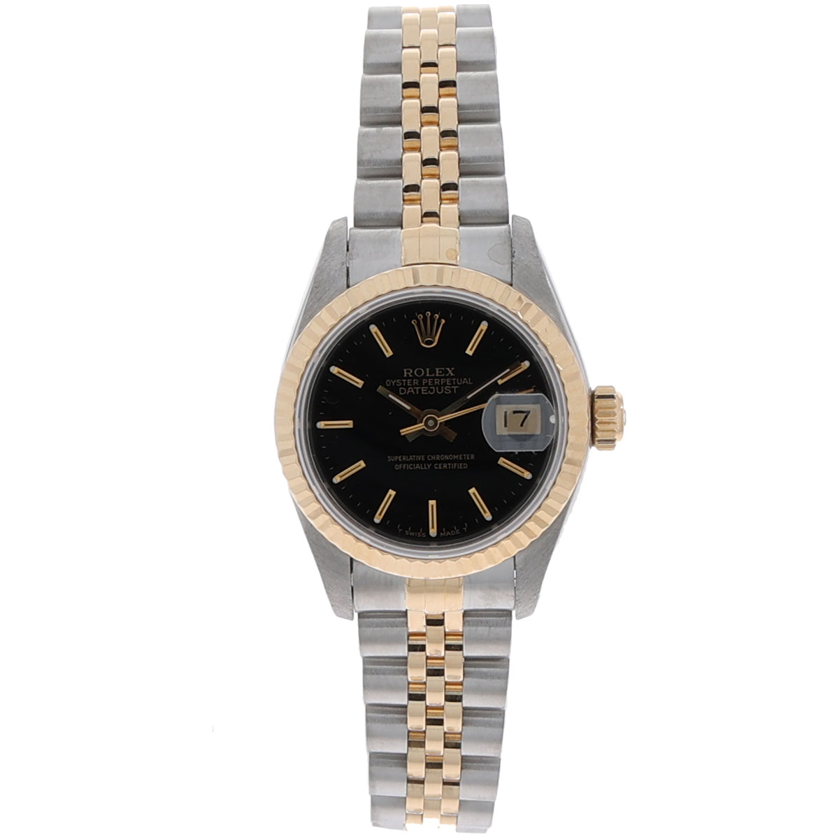 Rolex Lady-Datejust Damenuhr Referenz 69173 Stahl Gold mit Box und Papieren