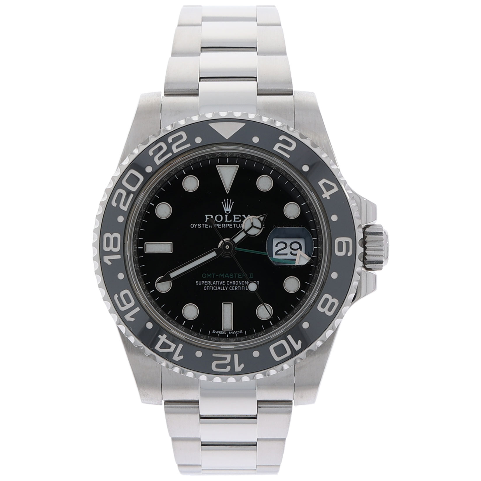 Rolex GMT-Master II Ref. 116710LN Keramik Black Full Set