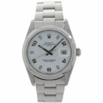 Rolex Oyster Perpetual Date Ref. 15200 white arab dial Full Set Vorschau