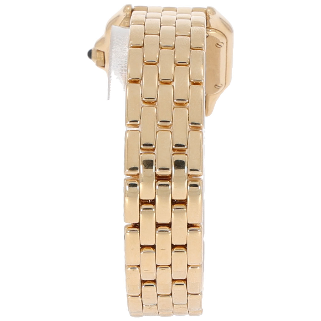 Cartier Panthère Mini 22mm Gelbgold 18 karat champagne dial
