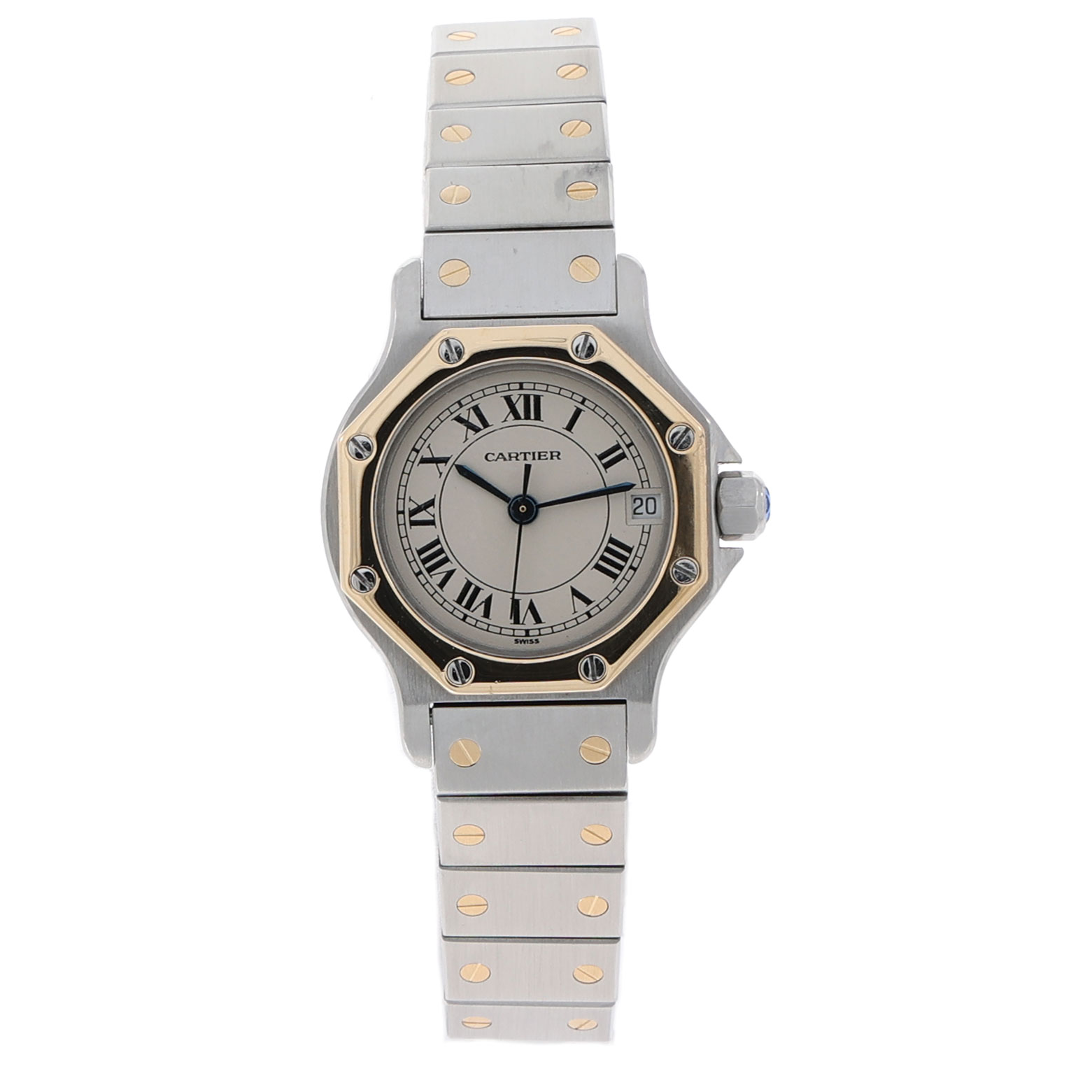 Cartier Santos Octagon Vintage Uhr