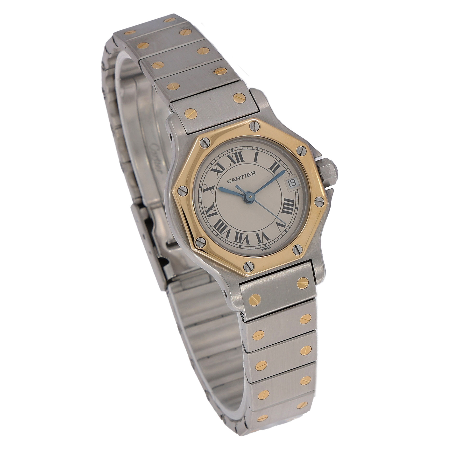 Cartier Santos Octagon Vintage Uhr