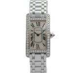 Cartier Tank Américaine Diamanten – Diamonds – 18ct. Weißgold Vorschau
