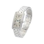 Cartier Tank Américaine Diamanten – Diamonds – 18ct. Weißgold - Bild 2 Vorschau