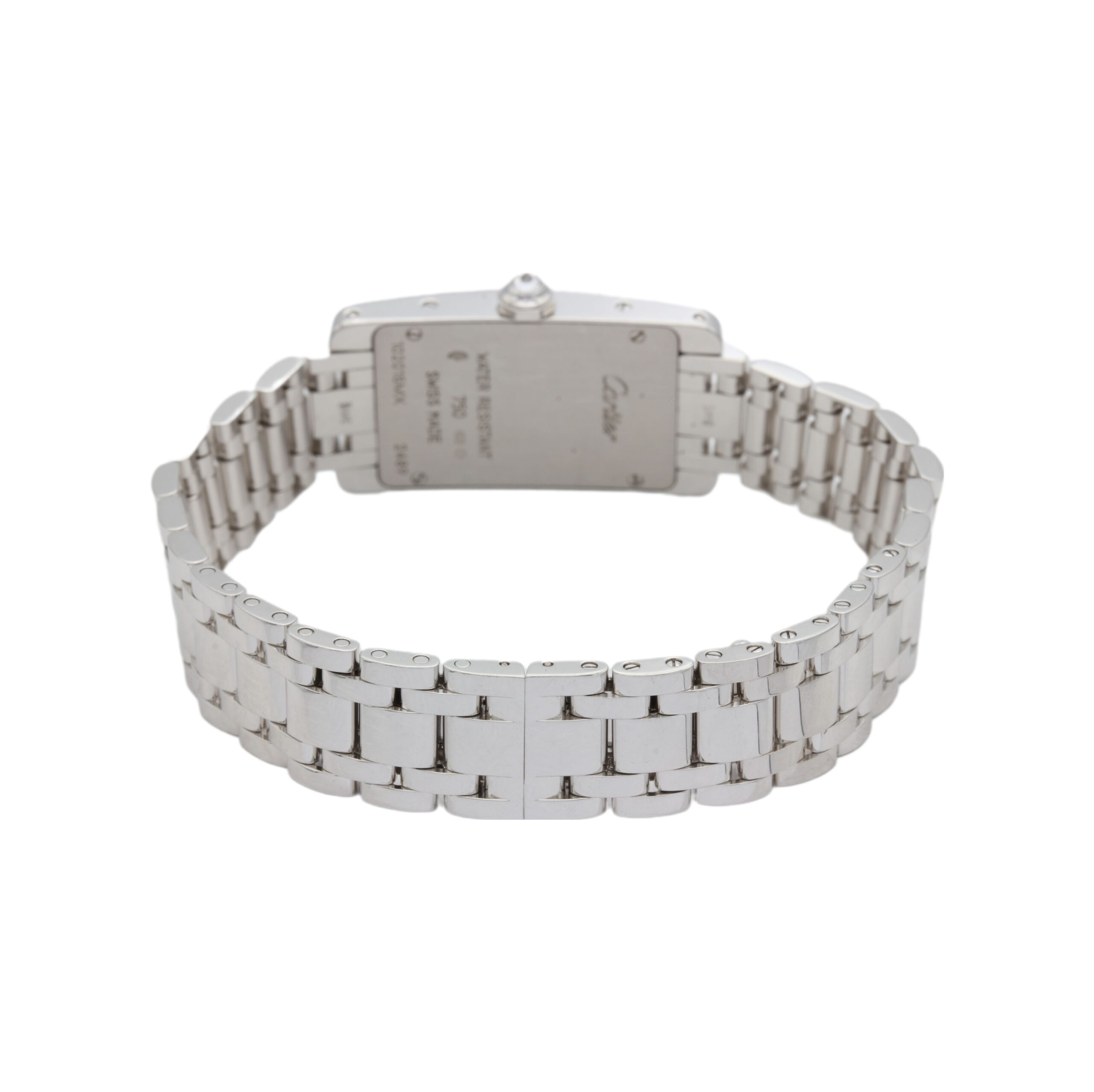 Cartier Tank Américaine Diamanten – Diamonds – 18ct. Weißgold - Bild 7