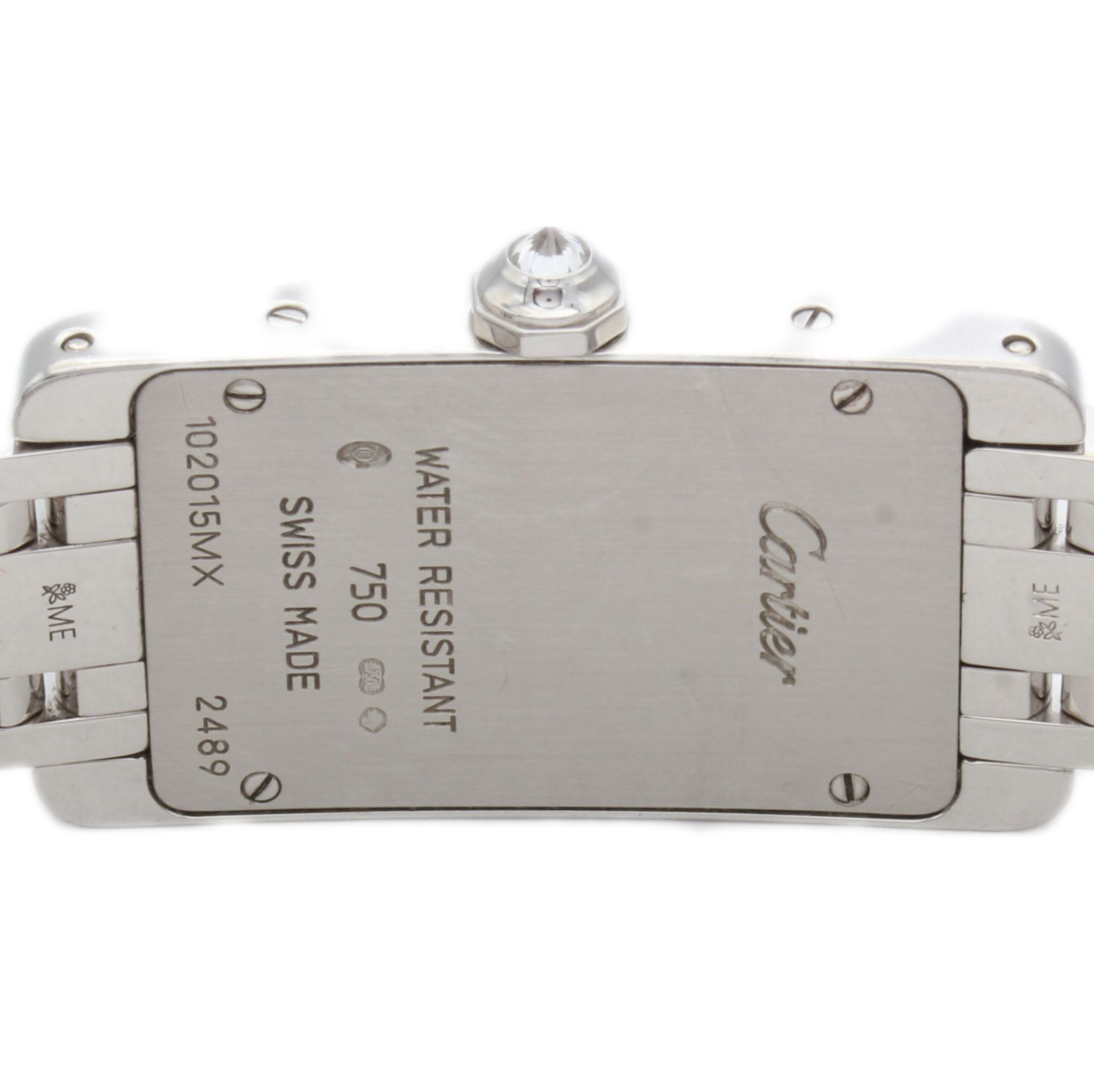 Cartier Tank Américaine Diamanten – Diamonds – 18ct. Weißgold - Bild 5