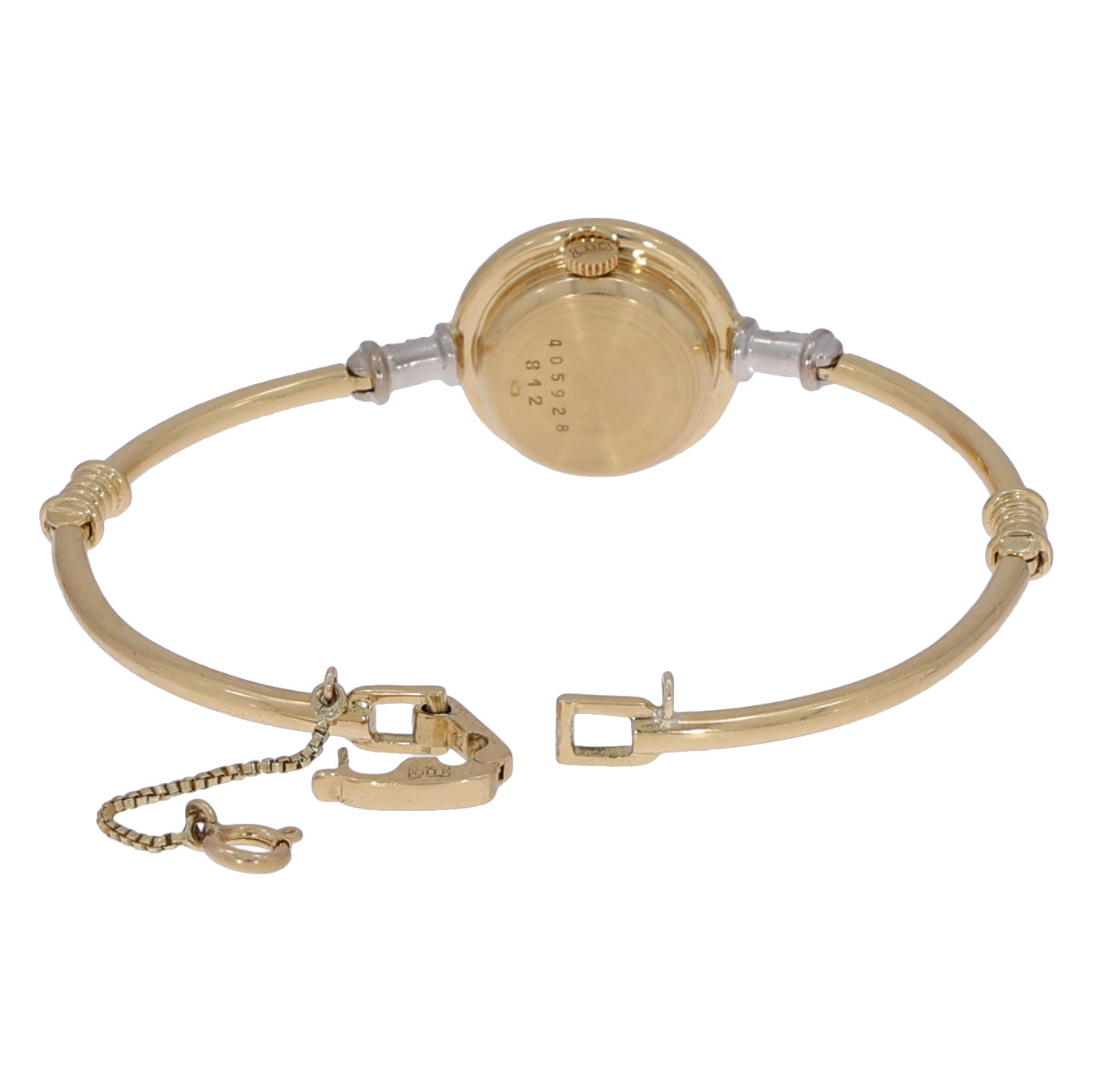 chopard cocktailwatch gelbgold mit diamanten