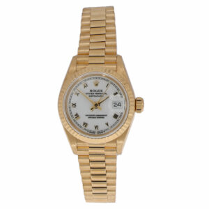 rolex lady datejust damenuhr gelbgold