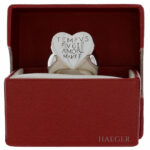 Wempe Ring Silber Groesse 54 mit Originaler Box Vorschau