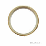 Fries Arauner Armreif 17cm Gelbgold 585 / 14 Karat mit Granat Vorschau