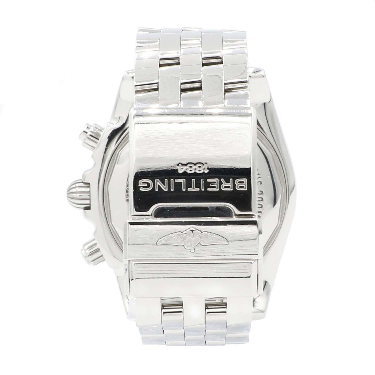 Breitling Chronomat 44 Herrenuhr blaues Ziffernblatt