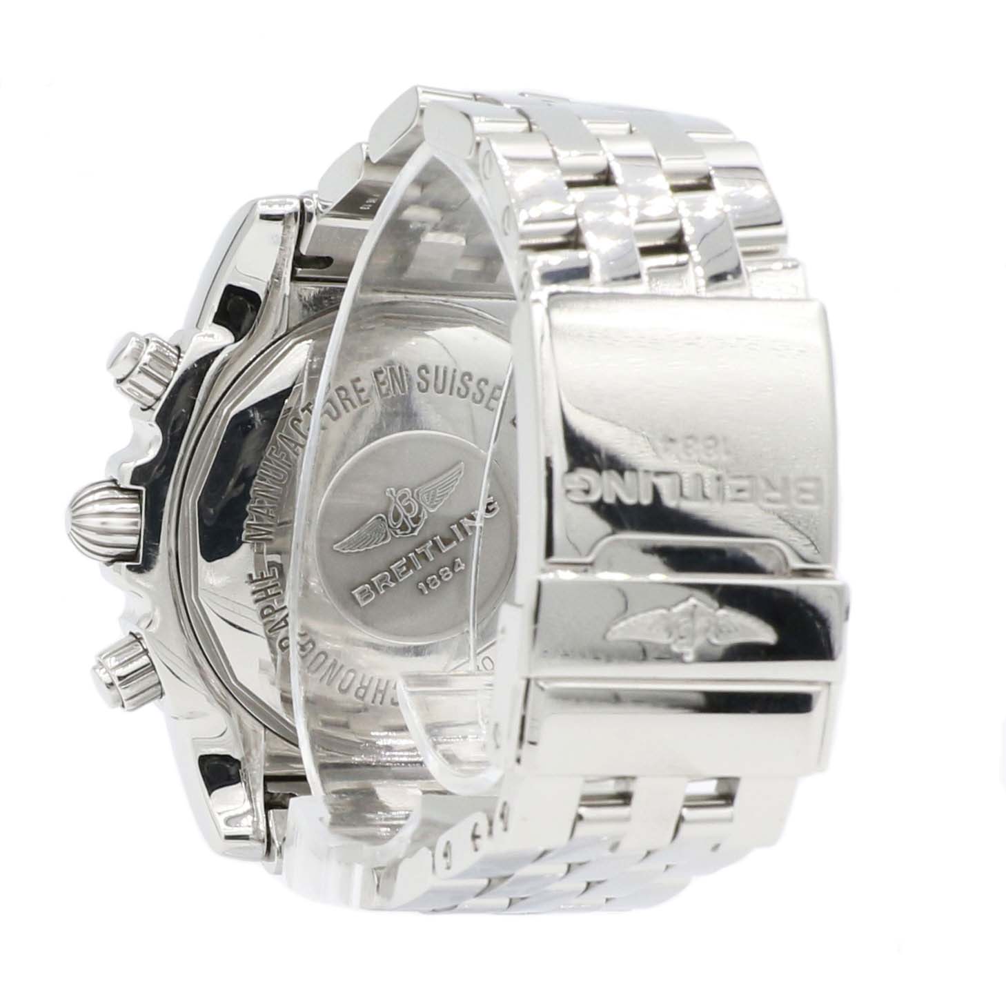 Breitling Chronomat 44 Herrenuhr blaues Ziffernblatt