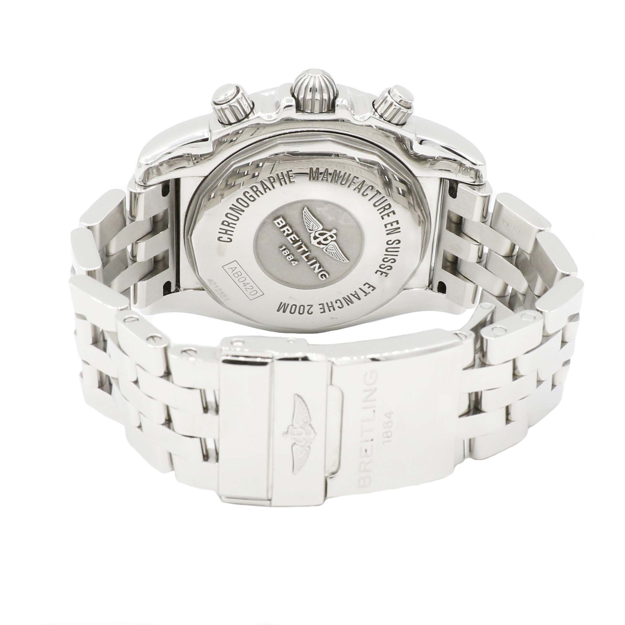 Breitling Chronomat 44 Herrenuhr blaues Ziffernblatt