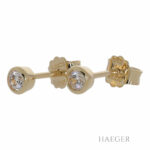 brillant ohrstecker gelbgold Vorschau