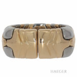 Bulgari Parentesi Ring Gr.55 Gelb, Weißgold 750 / 18K - Bild 3 Vorschau