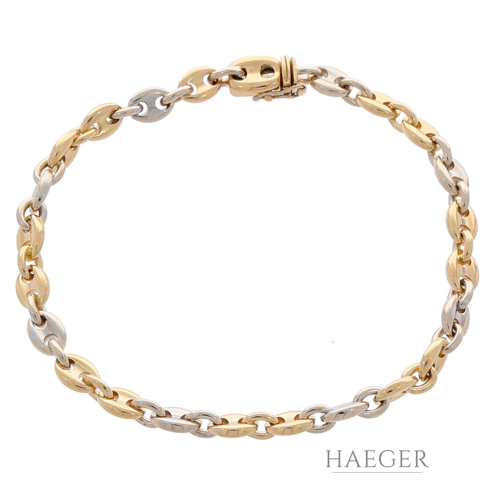 Cartier bicolor armband gold