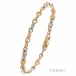 Cartier Armband 18,5 cm Gelb und Weissgold Vorschau