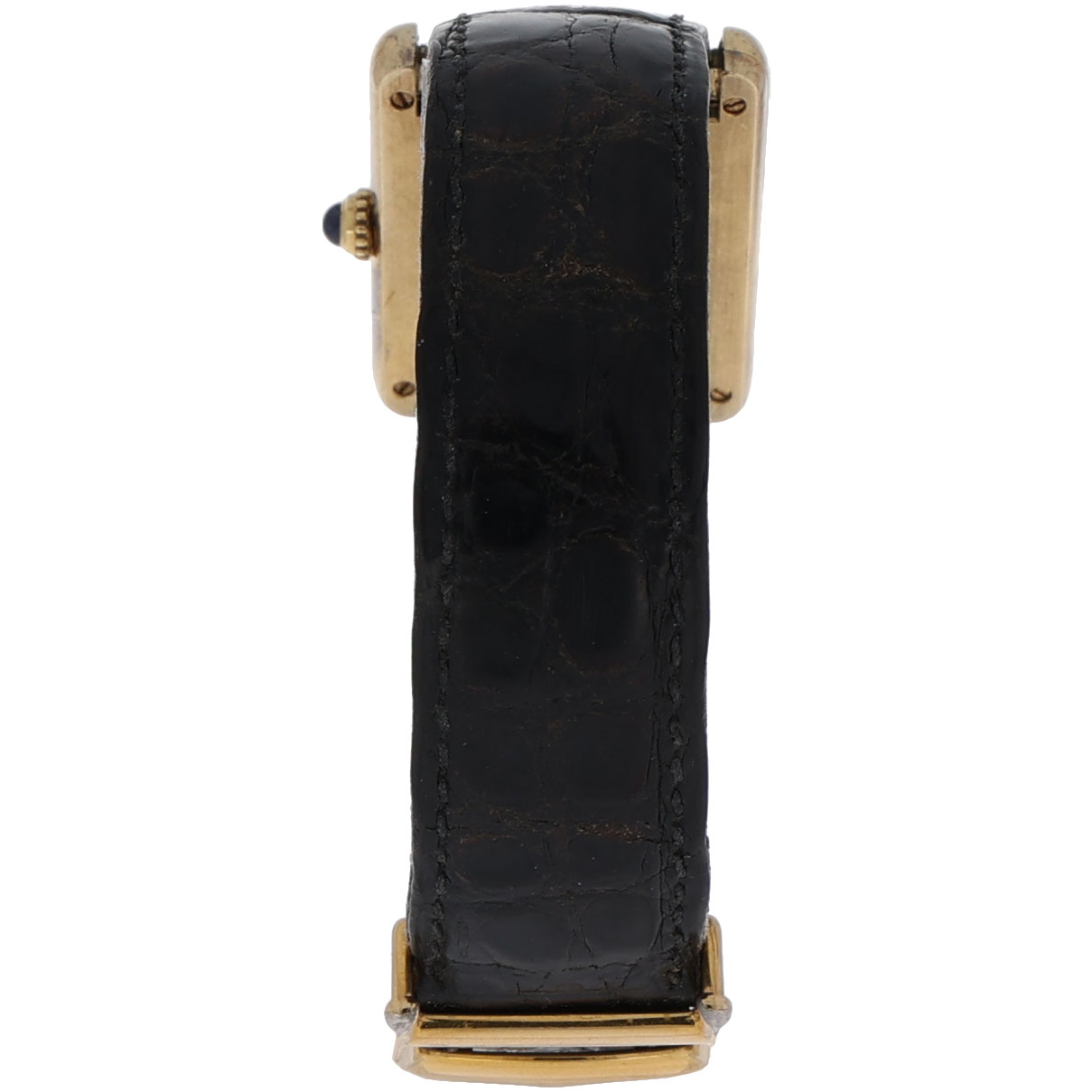 Cartier Tank Vermeil Ref. 590005 Argent 925 Quarz full Service 2024 - Bild 8