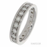 Diamant memorie Ring Weissgold Vorschau
