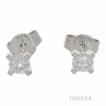 Ohrstecker Weißgold mit 0,46 ct Diamanten Vorschau