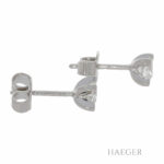 Ohrstecker Weißgold 585/ 14 Karat mit 0,46 ct Diamanten - Bild 2 Vorschau