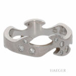 Georg Jensen Ring Weissgold mit Diamanten Groesse 55 Vorschau