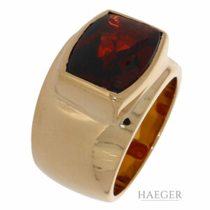 Fochtmann Palladio Rhodolith Ring Gelbgold Groesse 50