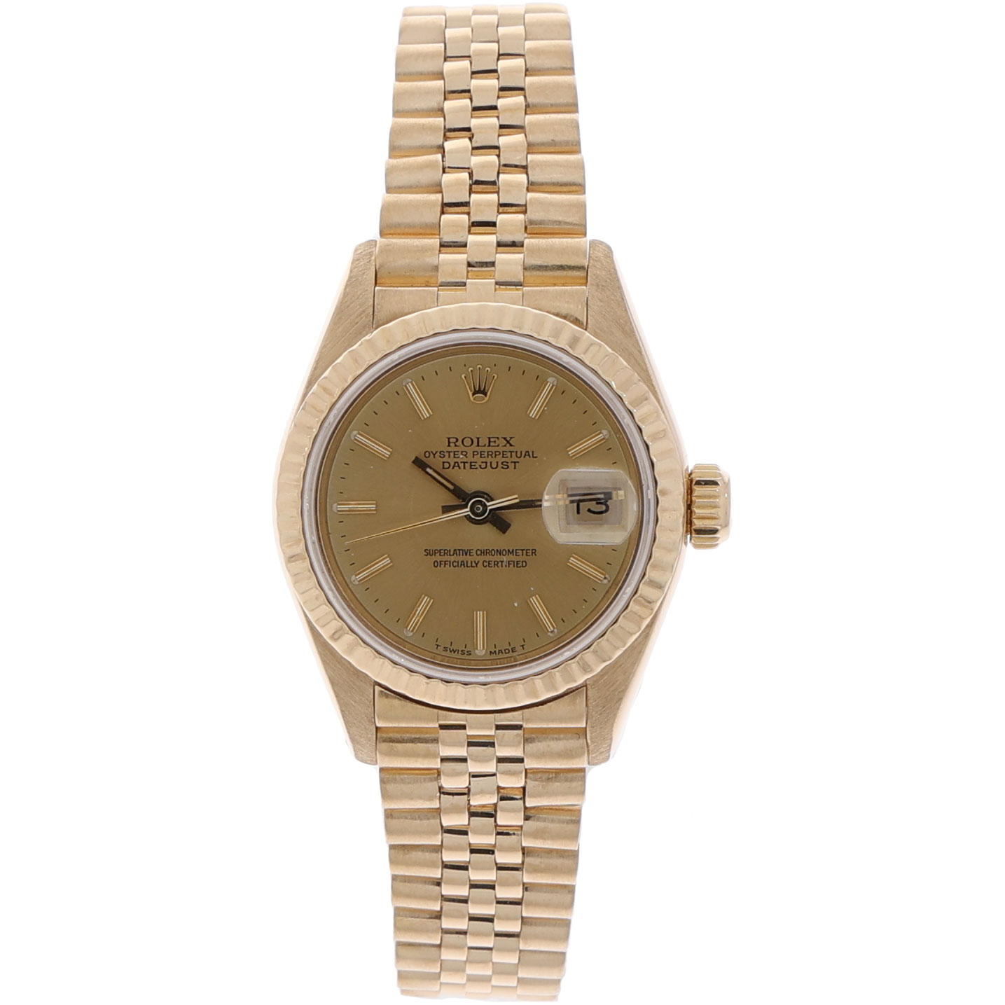Rolex Lady Datejust 26 Gelbgold