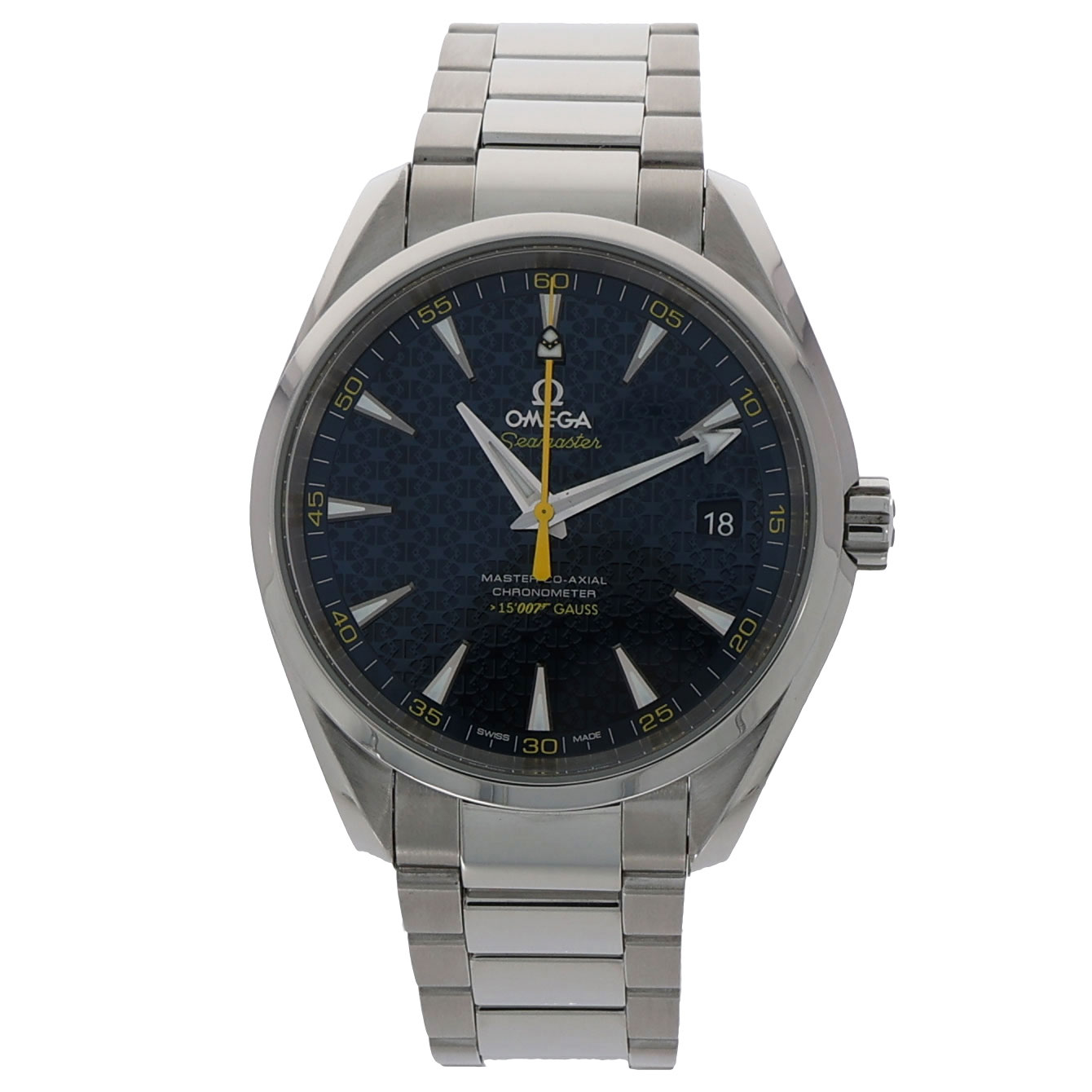Omega Seamaster Aqua Terra Spectre 007 Ref. 231.10.42.21.03.004 Co Axial Steel blue dial