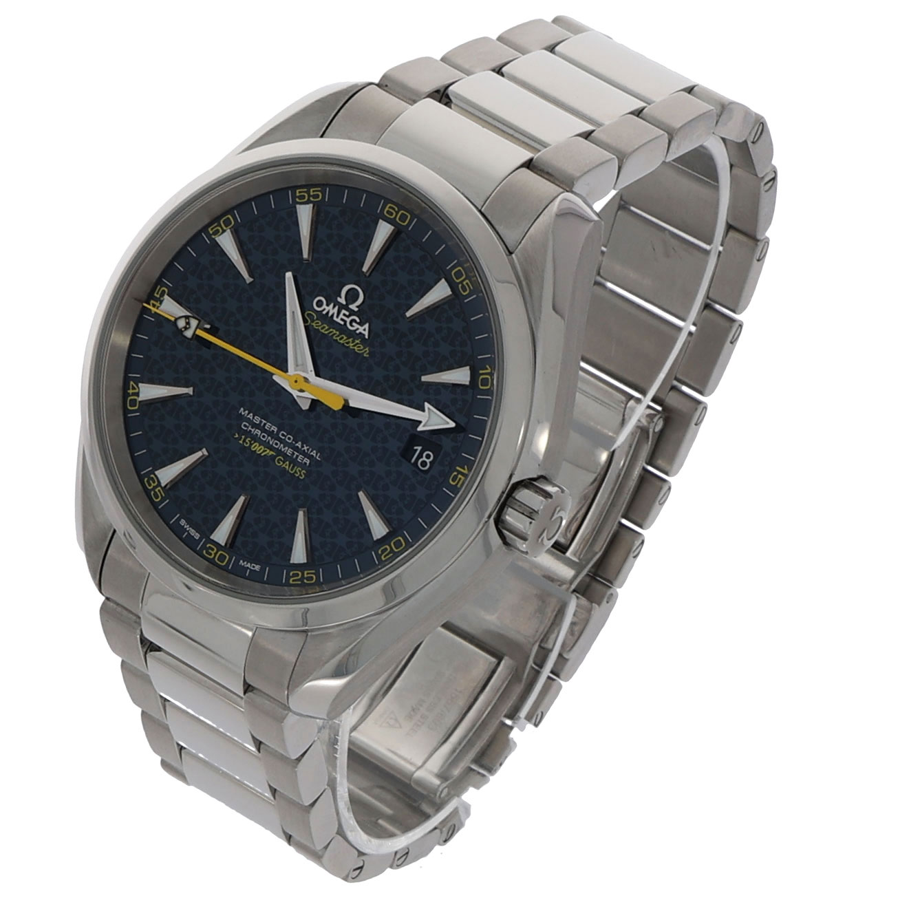Omega Seamaster Aqua Terra Spectre 007 Ref. 231.10.42.21.03.004 Co Axial Steel blue dial