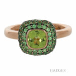 Al Coro Turmalin Ring Rosegold Groesse 55 Vorschau
