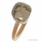 Pomellato Nudo Ring Rosegold Groesse 53 mit Bergkristall Vorschau