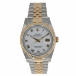 Rolex Datejust 36 Ref. 16233 Steel/Gold 18 K Fluted Bezel Jubilee Full Set 1993 Wempe LC100 Vorschau
