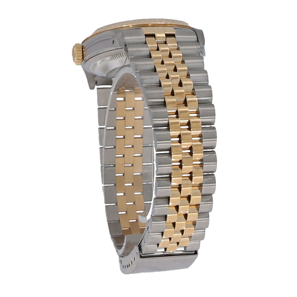Rolex Datejust 36 Ref. 16233 Steel/Gold 18 K Fluted Bezel Jubilee Full Set 1993 Wempe LC100