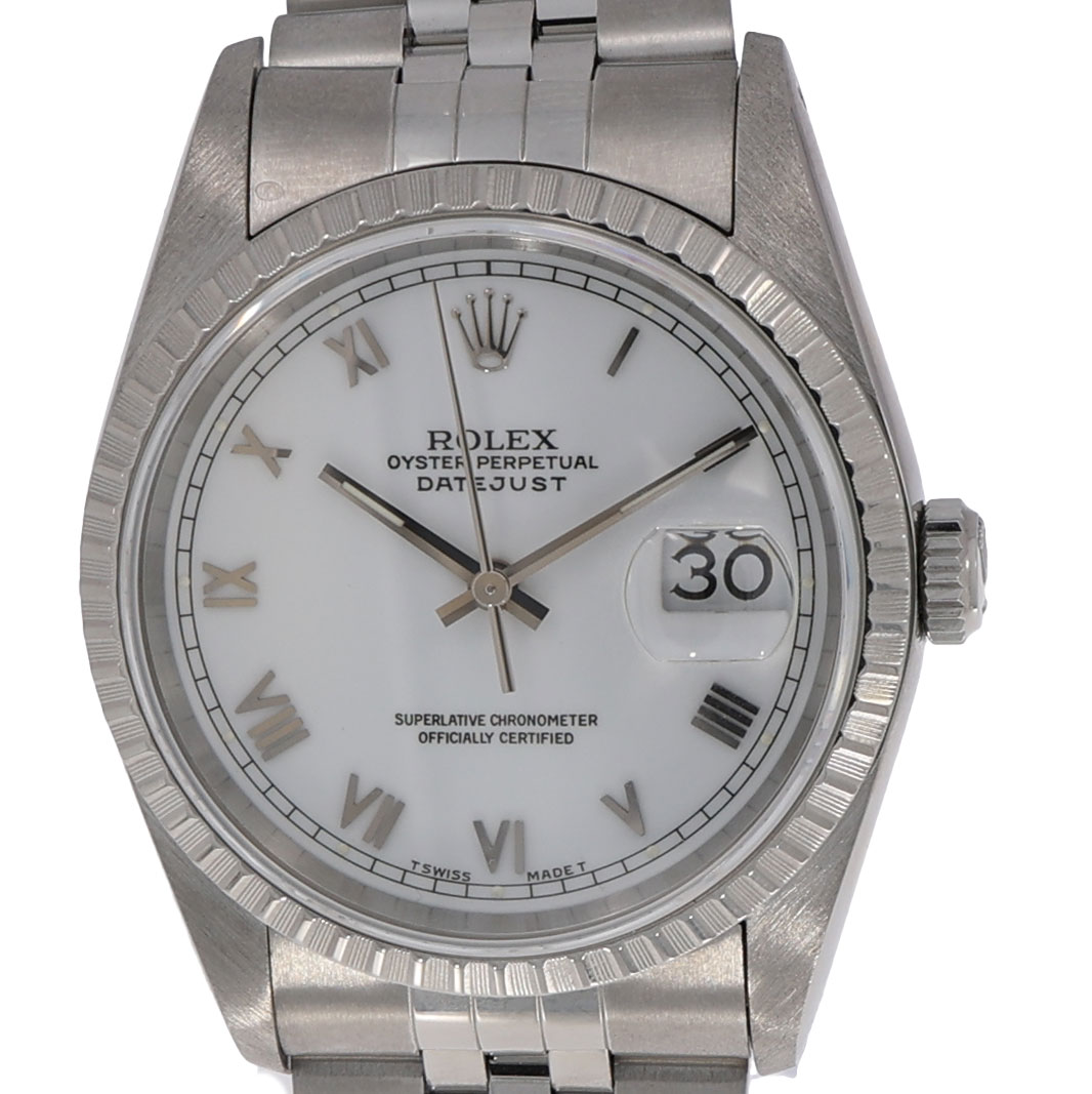 rolex datejust 36 stahl uhr
