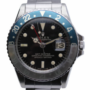 Rolex GMT-Master Pepsi Referenz 1675 mit Box und Papieren