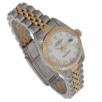 Rolex Lady-Datejust Ref. 69173 Steel/Gold 18K white roman dial ca. 1985 - Bild 3 Vorschau