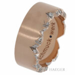 Schmuckwerk Ring Rosegold Groesse 58 mit Diamanten Vorschau