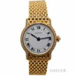 Cartier louis de Uhr Gelbgold mit Box und Papieren Vorschau