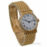 Cartier louis de Uhr Gelbgold mit Box und Papieren Vorschau