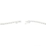 Aquamarin Collier 45 cm Weißgold 585/ 14 Karat mit 0,48 ct. Diamanten Vorschau