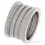 Bulgari B.Zero 4-Band Ring Gr. 52 Weißgold 750/ 18 Karat Vorschau