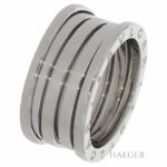 Bulgari B.Zero1 3 Band Ring Weißgold 750 / 18 Karat Vorschau