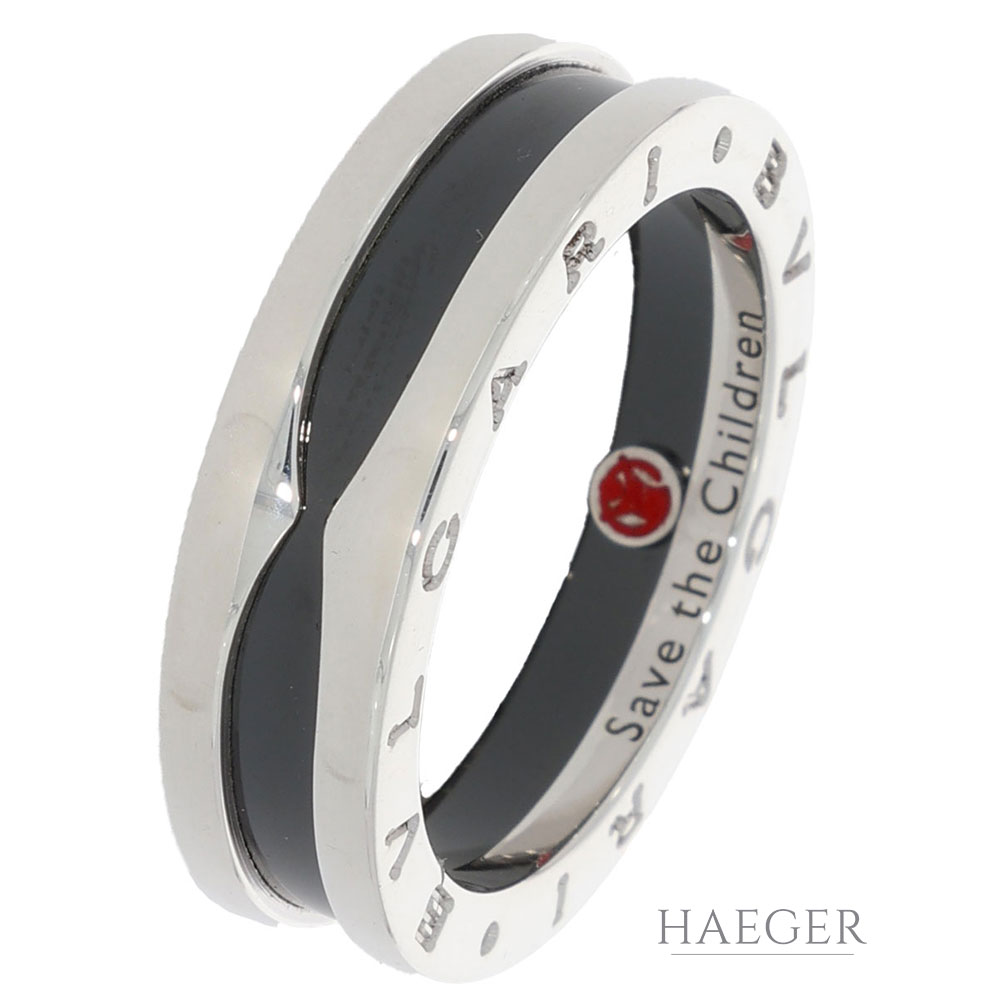Bulgari save the children Ring Gr. 60 Silber 925 mit Originalbox