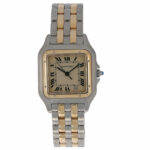 Cartier Panthère Ref. 83949 Steel 2 row Gold 1990's Vintage Watch Vorschau